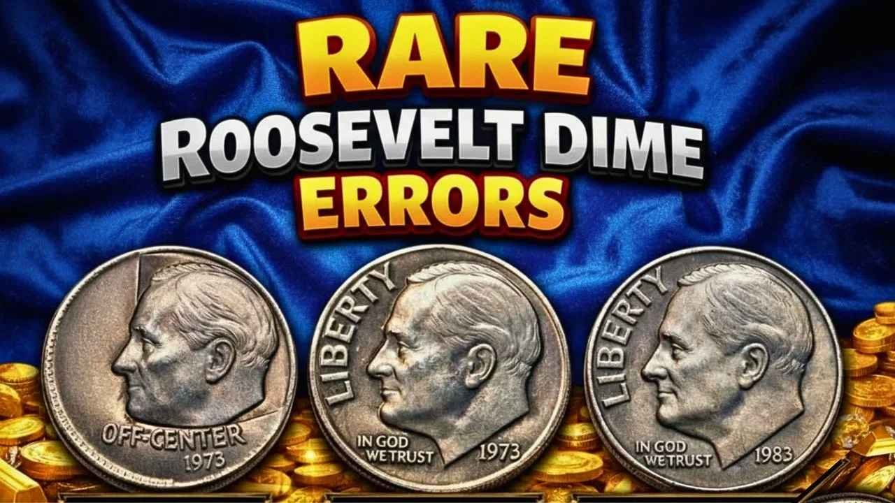 Rare Roosevelt Dime Errors 5 Coins Worth Big Money in Your Pocket Change