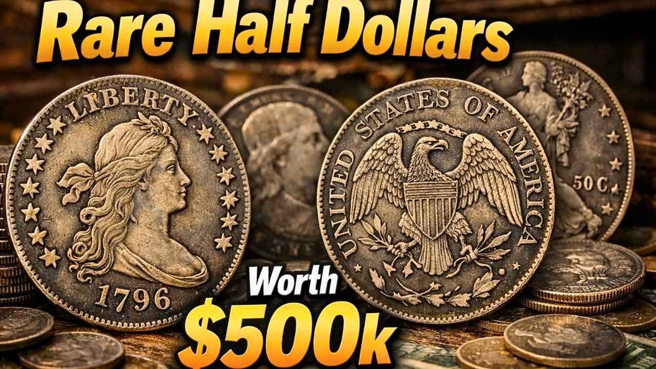 Top 5 Rare Half Dollars Worth $500,000 in 2026 Complete Value Guide for Coin Collectors and Enthusiasts
