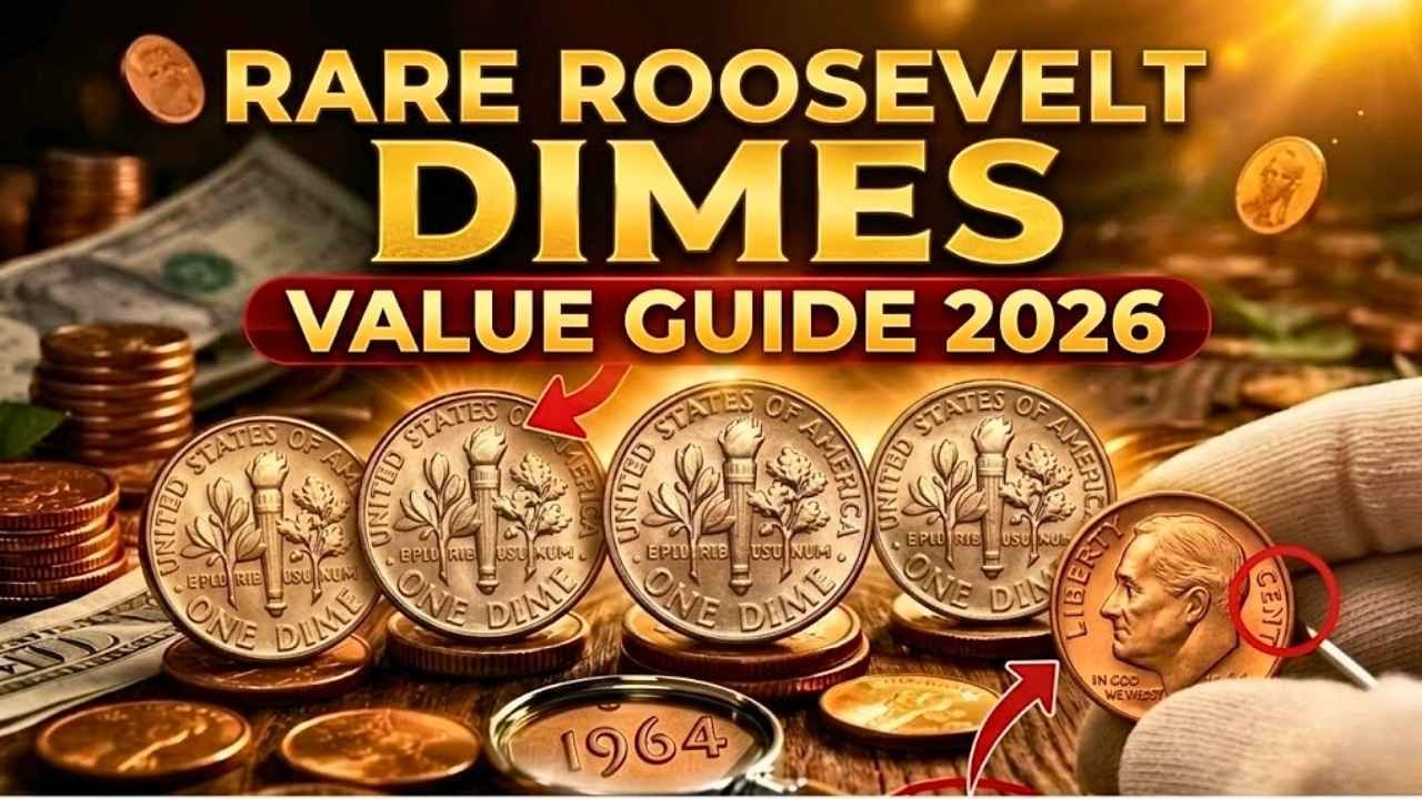 Rare Roosevelt Dimes Value Guide 2026 Discover 5 Coins Breaking Records and Becoming Collector’s Treasures