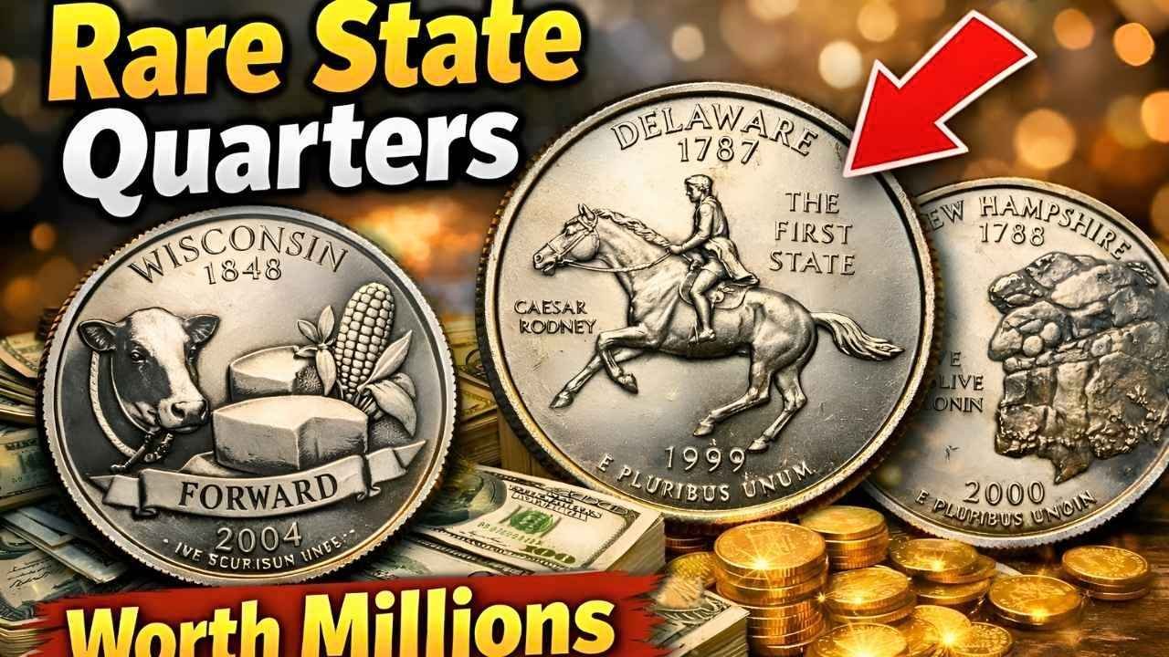 Rare State Quarters Worth Millions in 2026 Complete Collector’s Guide to Errors Values and Hidden History