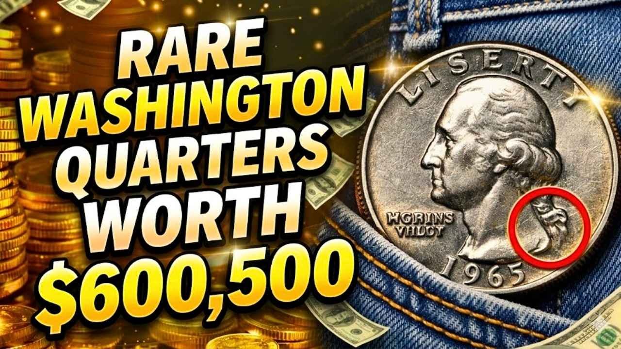 Rare Washington Quarters Worth $600,500 One Tiny Mint Error Could Make You Rich