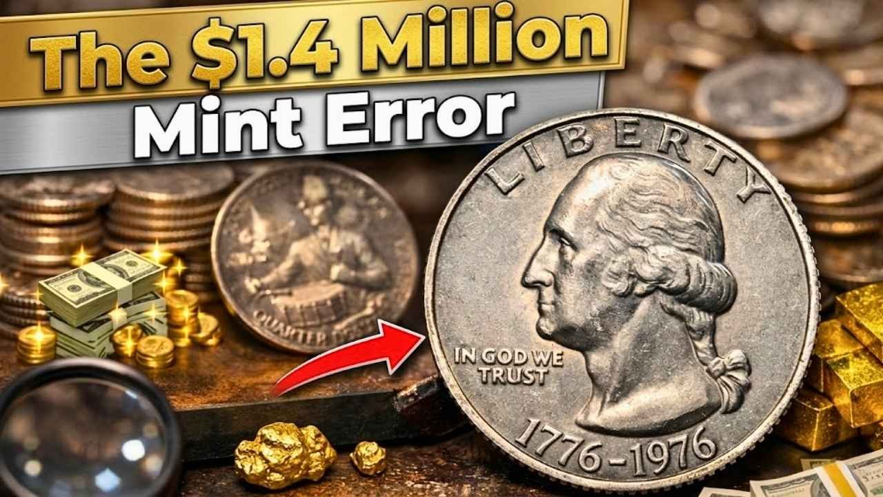 The $1.4 Million Mint Error Rare 1976 Bicentennial Quarter Discovery Stuns Coin Experts