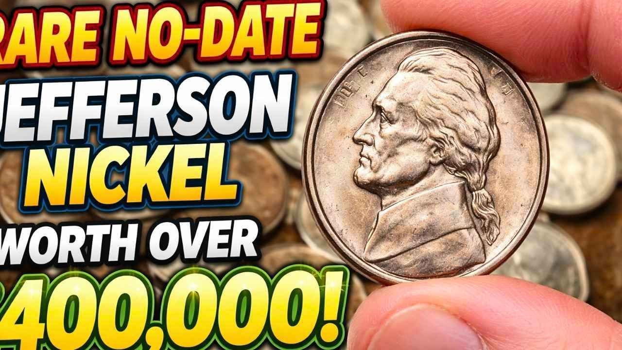 Rare No‑Date Jefferson Nickel Worth $400,000 Collector’s Value Guide and Hidden Treasure Insights