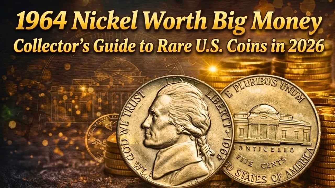 1964 Nickel Worth Big Money Collector’s Guide to Rare U.S. Coins in 2026