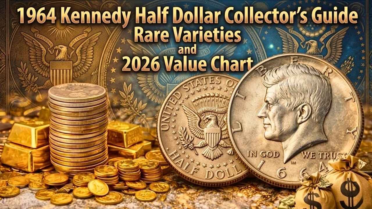 1964 Kennedy Half Dollar Collector’s Guide Rare Varieties and 2026 Value Chart
