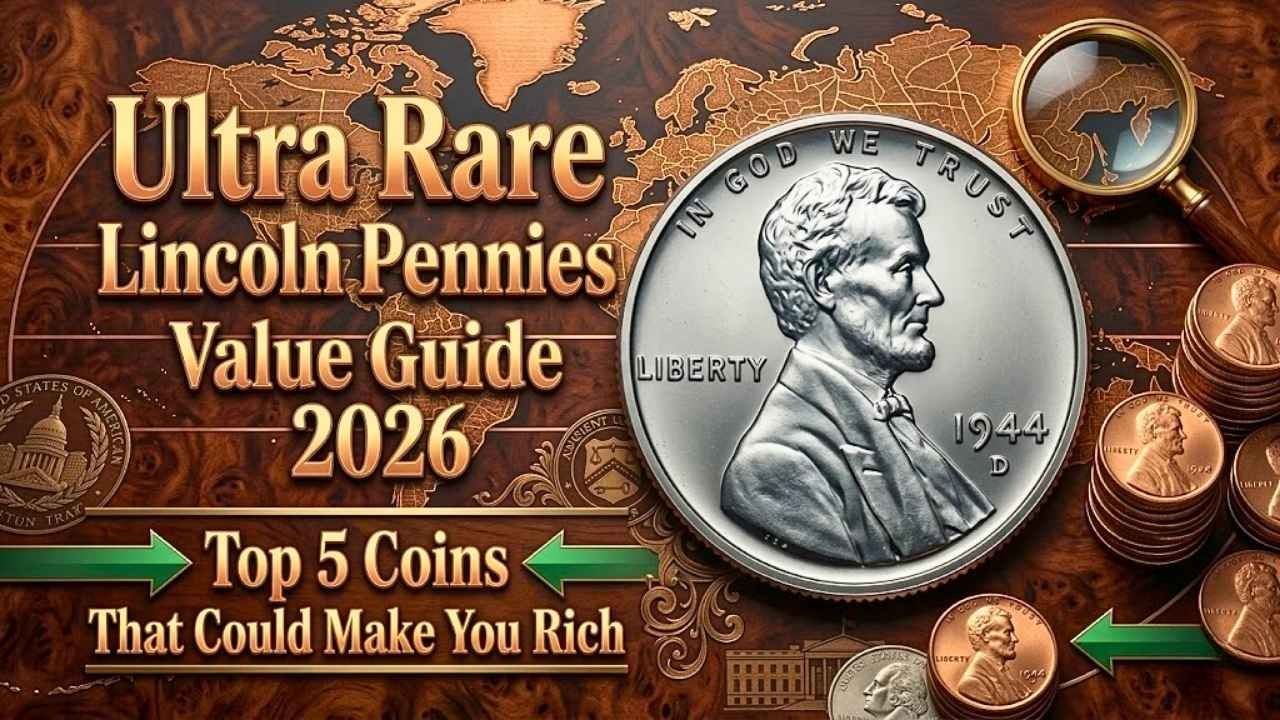 Ultra Rare Lincoln Pennies Value Guide 2026 Top 5 Coins That Could Make You Rich