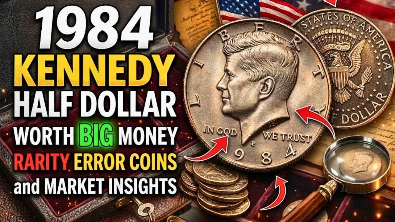 1984 Kennedy Half Dollar Worth Big Money Rarity Error Coins and Market Insights