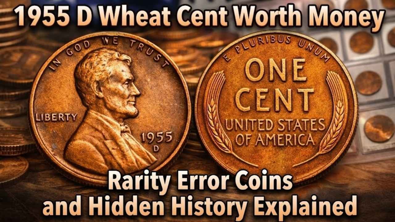 1955 D Wheat Cent Worth Money Rarity Error Coins and Hidden History Explained