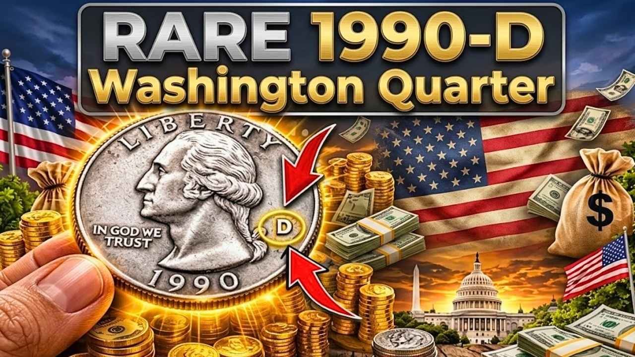 Rare 1990‑D Washington Quarter Hidden Value and Error Coins Explained
