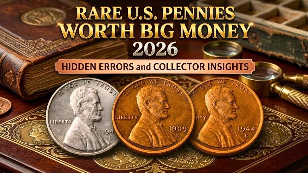 Rare U.S. Pennies Worth Big Money 2026 Hidden Errors and Collector Insights