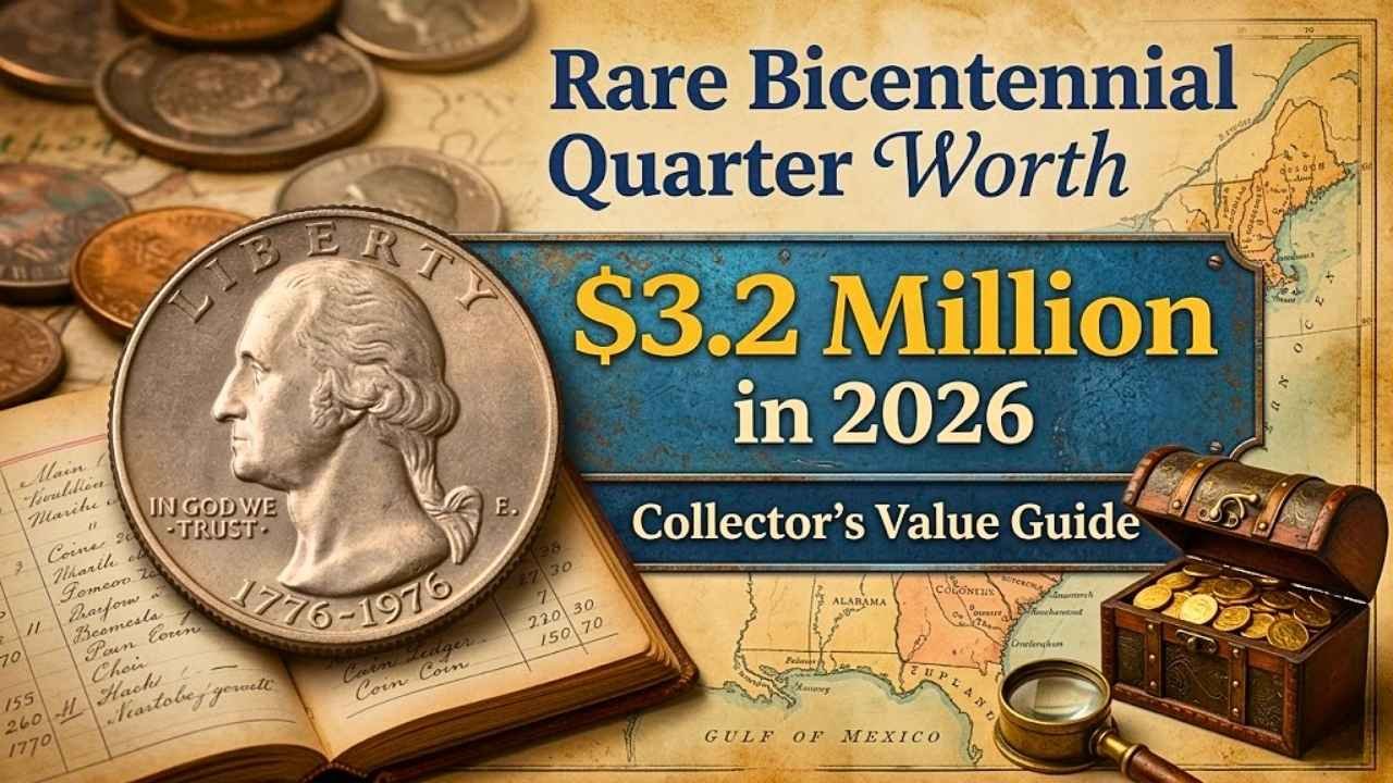 Rare Bicentennial Quarter Worth $3.2 Million in 2026 Collector’s Value Guide