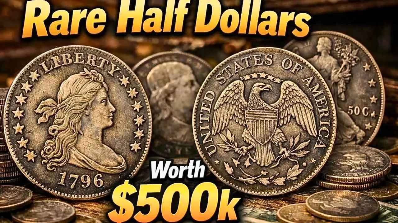 5 Ultra‑Rare U.S. Half Dollars Worth $500,000 in 2026 Collector’s Guide