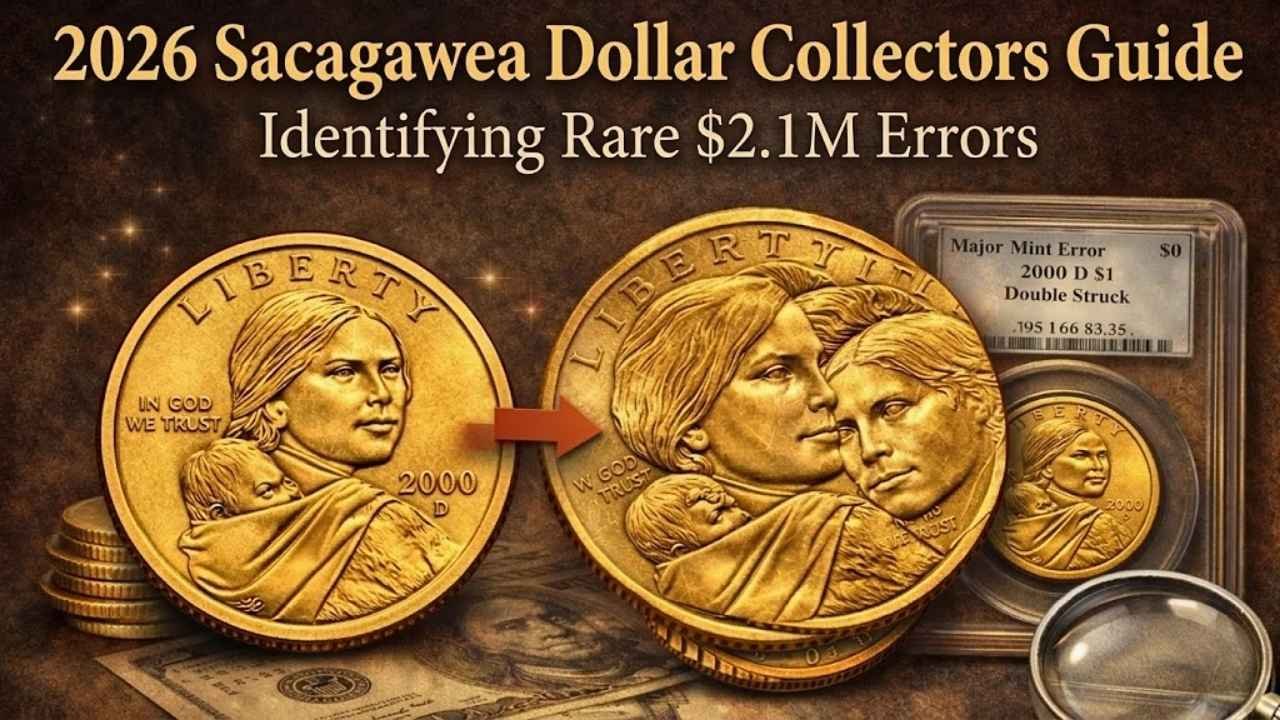 2026 Sacagawea Dollar Collectors Guide Identifying Rare $2.1M Errors