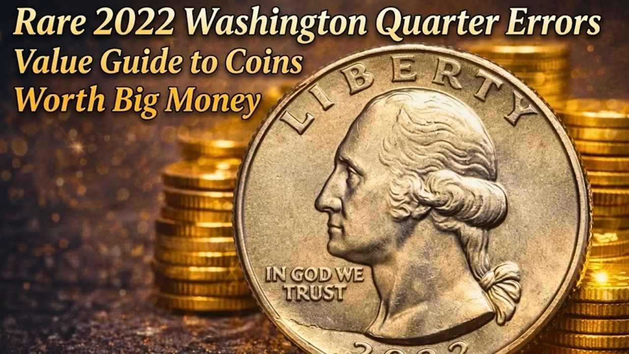 Rare 2022 Washington Quarter Errors Value Guide to Coins Worth Big Money