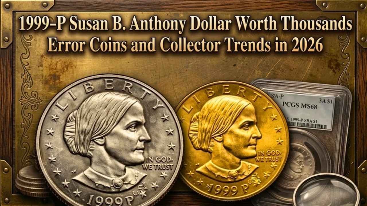 1999‑P Susan B. Anthony Dollar Worth Thousands Error Coins and Collector Trends in 2026