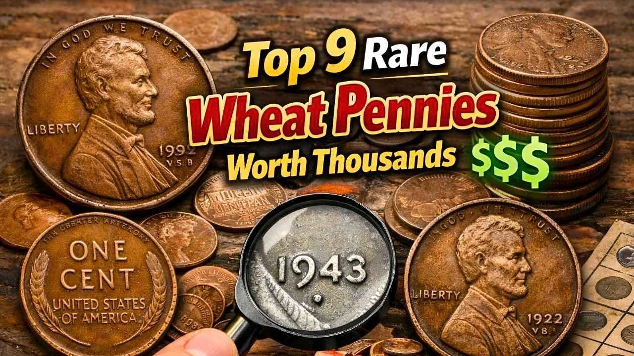 Top 9 Rare Wheat Pennies Worth Thousands Collector’s Guide to Value and History