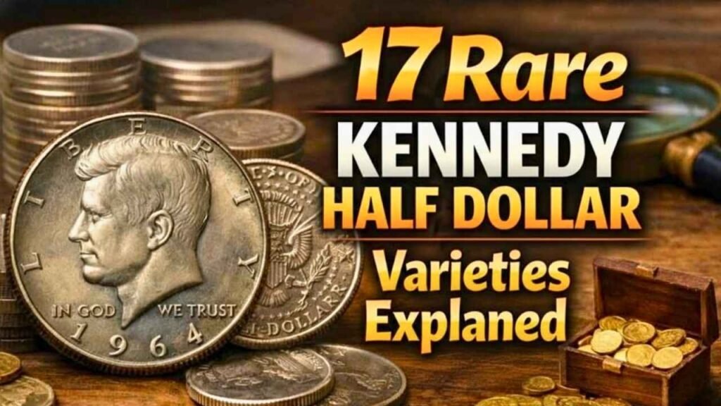 17 Rare Kennedy Half Dollar Varieties Explained 2026 Collector’s Value Guide