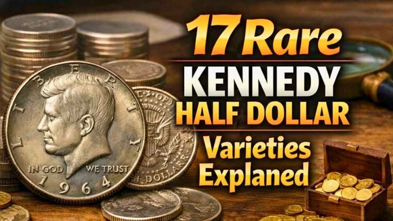 17 Rare Kennedy Half Dollar Varieties Explained 2026 Collector’s Value Guide