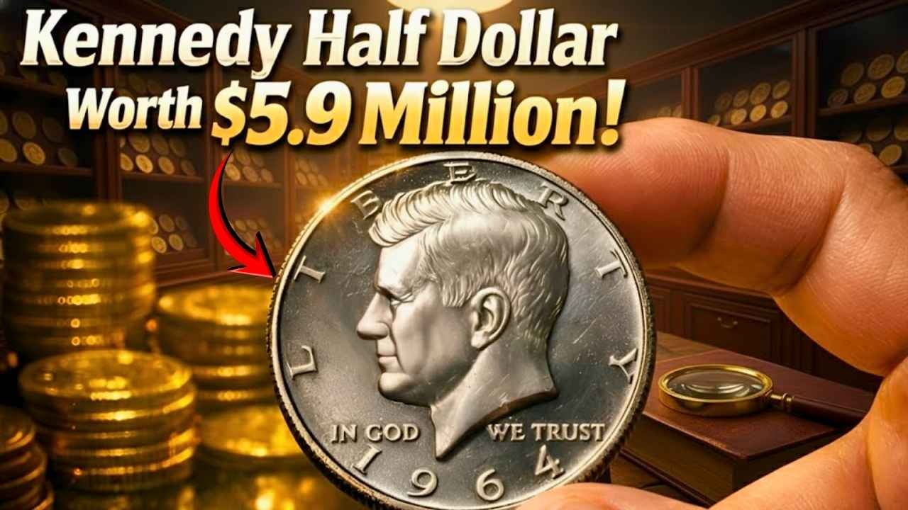 Rare Kennedy Half Dollar Worth $5.9 Million in 2026 Complete Collector’s Value Guide and Hidden Treasure Insights